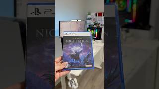 Elden Ring nightreign unboxing game for PS5 Pro.
