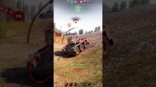 АМХ 50 100 в одиночку против троих #wot #worldoftanks #танки