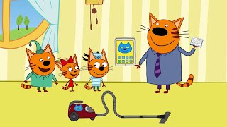 Три кота | Кот без забот | Серия 94 | Мультфильмы для детей