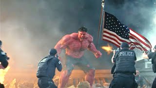 Red Hulk Vs Captain America - Fight Scene | Captain America Brave New World (2025) Clip 4K