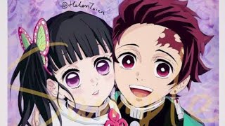 DEMON SLAYERS COUPLE SINGING SHAPE OF YOU❤️