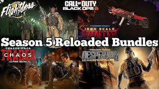 Black Ops 6 New Season 5 Reloaded Upcoming Bundles (Preview)