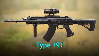 Chuyển đổi vũ khí Type 191 - Call Of Duty Mobile