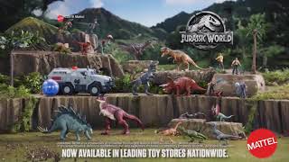Jurassic World: Fallen Kingdom (2018) New Mettal Toyline TV Commercials HD