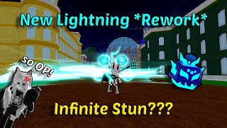Combo New Lighting/Rumble *REWORK* Infinite Stun??? | Blox Fruits Bounty Hunting