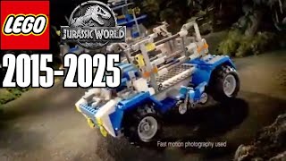 Every LEGO Jurassic World/ Park TV Commercial (2015-2025) 