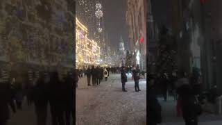 16 января 2022 г. Москва. Улица Никольская.