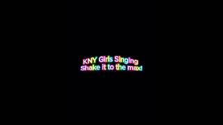 KNY girls singing Shake it to the Max! #knygirls #demonslayeroc #knyoc #demonslayergirls #kny