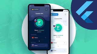 Flutter - VPN App UI | Speed Code