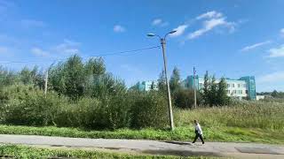 Поездка на электричке от Балтийского вокзала до Петергофа