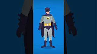 Первые костюмы Бэтмена #бэтмен #бетмен #batman #dccomics #dc