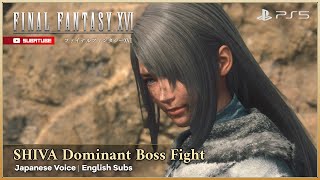 FINAL FANTASY XVI SHIVA Dominant Boss Fight - Japanese Voice English Subs