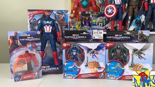 Captain America Brave New World 4” Epic Hero Series Flight Control Cap Falcon Red Hulk Deluxe 9” Cap