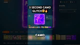 5 SECOND Bo6 Camo Glitch 🤯(PATCHED) #callofduty #bo6 #cod #blackops6 #codglitches #codnews #warzone