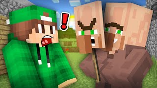 ПОЧЕМУ ЖИТЕЛЬ ПРИТВОРЯЕТСЯ ЗЛЫМ В МАЙНКРАФТ | Риколит Minecraft