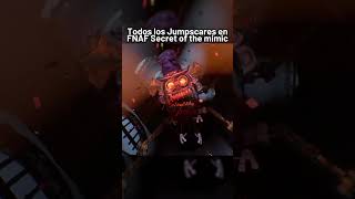 todos los jumpscares en fnaf secret of the mimic #fnaf #fivenightsatfreddys #juegos