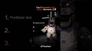 ITop 3 Funniest FNAF Game Moments 🧸💀 Freddy goes Crazy 😭💀