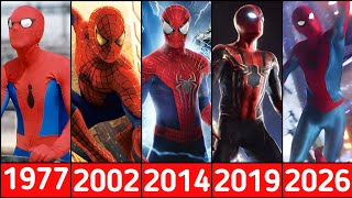 Evolution Of Spider Man 1962 To 2026