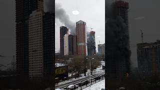 Москва-Сити.Взрывы в Новых Башнях ⚠️
