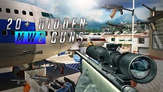 20+ hidden MW2 guns | Modern Warfare 2 Secret Weapons