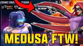 Medusa Is Clutch in CC - MARVEL Strike Force - MSF