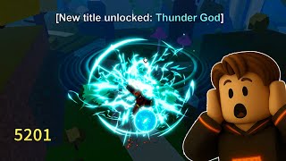 I Bounty Hunt with New LIGHTNING FRUIT and its Destroying Players in Blox Fruits!