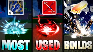 PvP With The MOST USED BUILDS... | Blox Fruits