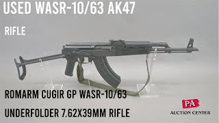 150 Romarm Cugir GP WASR 10/63 Underfolder AK47 7.62x39mm Rifle Used (April 19, 2025)