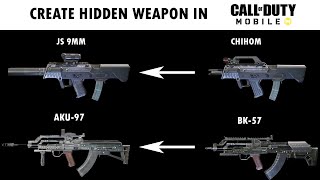 Create Hidden Weapon In Call Of Duty Mobile (Part 1) - CODM Gunsmith