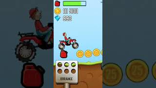Hill climb racing Gameplay Quad bike in Countryside #hillclimb #hillclimbracing #gameplay #gamer