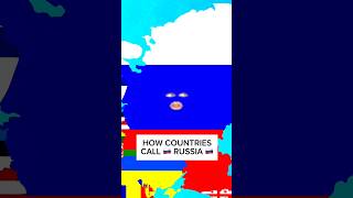 How do you say &quot;RUSSIA&quot; in your country ❓🤔 #languagelearning #english #humor #languages