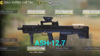 Chuyển đổi vũ khí ASH-12.7 | Call Of Duty Mobile