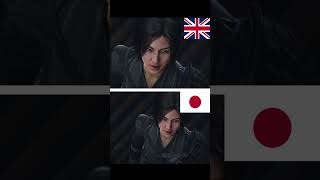 When Voice Actor Cannot Whistle Properly 😂 - English vs Japanese, AC Shadows #gaming #assassinscreed