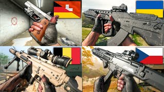 All Modern Warfare 3 (&amp; MW2) HIDDEN Weapons Showcase Part 3 (Real Names, Origins and MORE...)