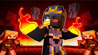 REBORN as the NETHER LORD in Minecraft!