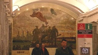 Метро Балтийская и Балтийский Вокзал СПб-2014