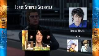 Final Fantasy XV | Jap. Voice Actors | #3 Ignis Stupeo Scientia - Mamoro Miyano