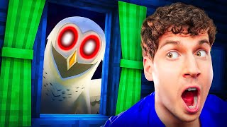 ЗЛАЯ СОВА ЗА ОКНОМ! У ТЕБЯ ЕСТЬ 5 МИНУТ ЧТОБЫ СПРЯТАТЬСЯ В МАЙНКРАФТ! 😱