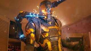 Yellowjacket&#39;s Death - Ant-Man Goes Subatomic - Quantum Realm Scene - Ant-Man (2015) Movie CLIP HD