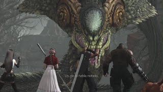 Final Fantasy VII Rebirth - Midgardsormr Boss Fight - Japanese Dub (Voices)