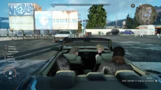 FINAL FANTASY XV - flipping the regalia!