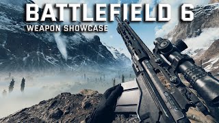 Battlefield 6 (BETA) : ALL Beta Weapon With Attachment Showcase IN 4K