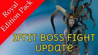 Final Fantasy XV Royal Pack Edition - Ifrit Boss Fight (No Commentary, Japanese Voice Audio)