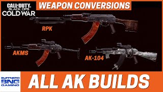 All AK Builds In Cold War - Call of Duty Black Ops Cold War