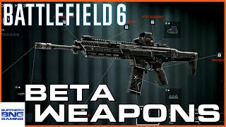 All Beta Weapons - Battlefield 6