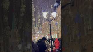 Огни над твоей головой |  Январь 2022 @ Никольская ул.  Москва, Россия