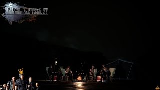 Final Fantasy XV (PS4) - Campfire Reunion (Post Game/Credit Scene)