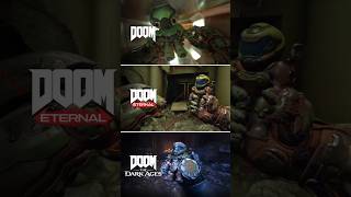 DOOM Slayer Toy Animations in DOOM The Dark Ages &amp; DOOM Eternal &amp; DOOM 2016