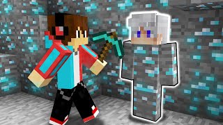 Я ЗАТРОЛЛИЛ КОМПОТА В ШАХТЕ В МАЙНКРАФТ 100% Троллинг Ловушка Minecraft Топовский