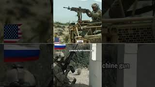 Two legendary modern machine guns , US XM250 vs Russian RPL-20